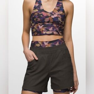 PrAna Halle E-Waist Short II hiking/outdoor EUC size 10